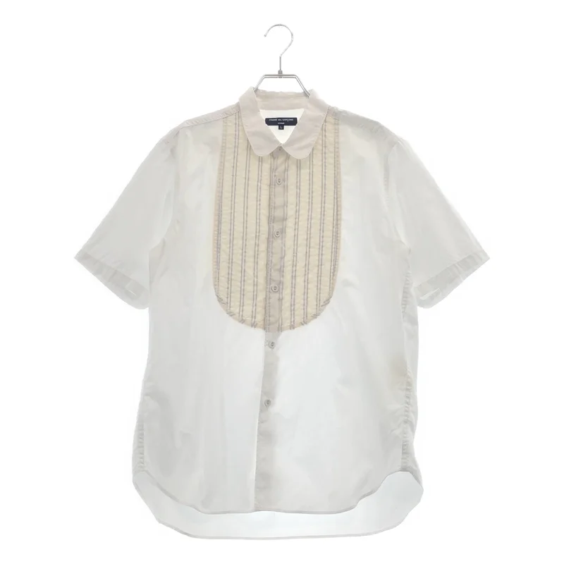COMME des GARCONS HOMME / コムデギャルソンオム | 2010SS | コットン ストライプパッチ シャツ | L | メンズ
