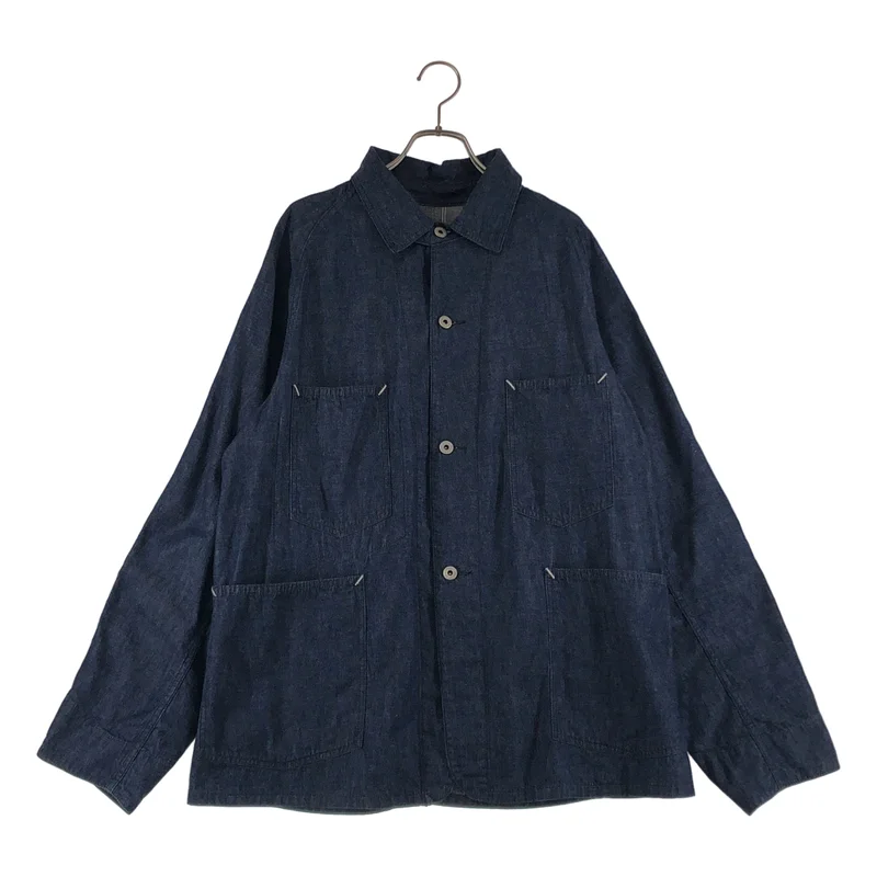 POST O'ALLS / ポストオーバーオールズ | デニムカバーオール ジャケット | L | メンズ