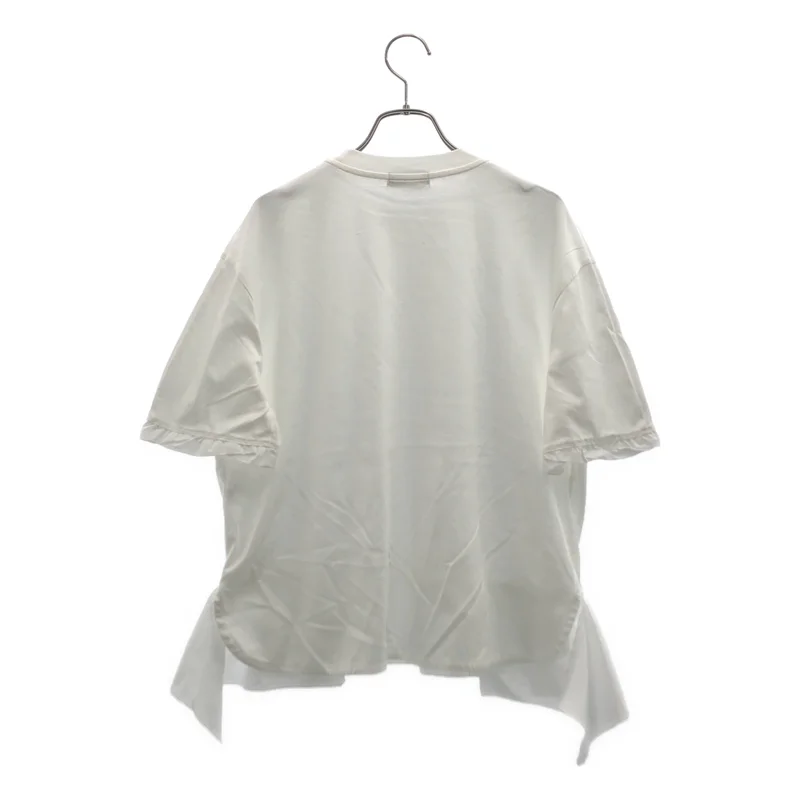 Drawer / ドゥロワー | ペプラム フリル Tシャツ | 1 | レディース