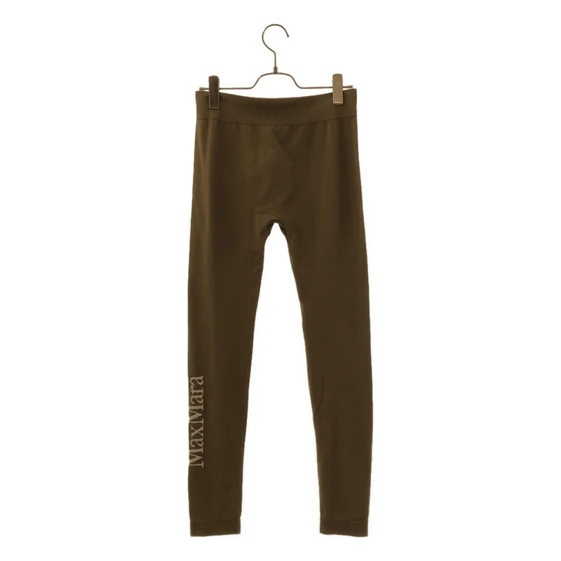 MaxMara マックスマーラ ロゴレギンスM Max Mara / マックスマーラ | サイドロゴ レギンス | – KLD