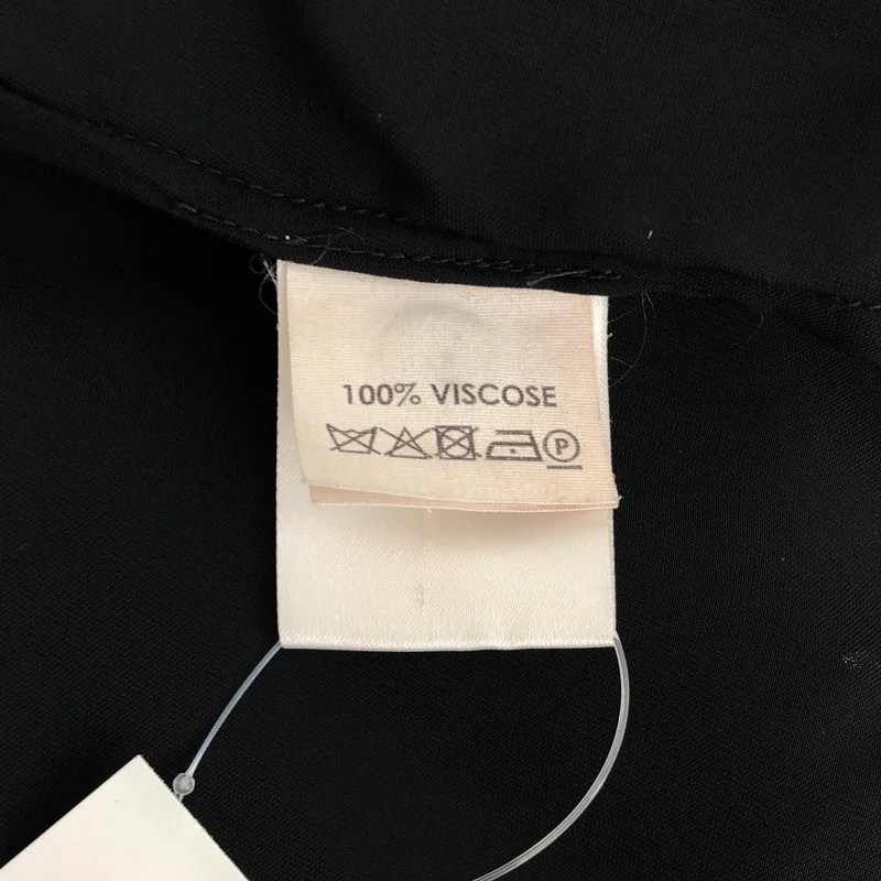 DRIES VAN NOTEN / ドリスヴァンノッテン | ビスコース ノーカラーシャツ | 34 | レディース