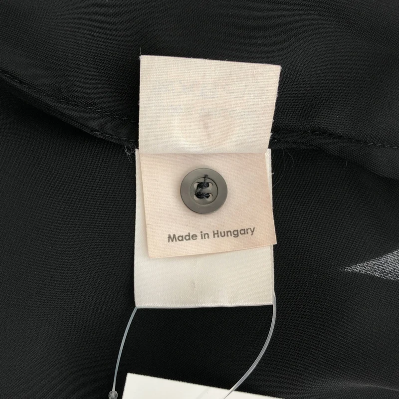 DRIES VAN NOTEN / ドリスヴァンノッテン | ビスコース ノーカラーシャツ | 34 | レディース