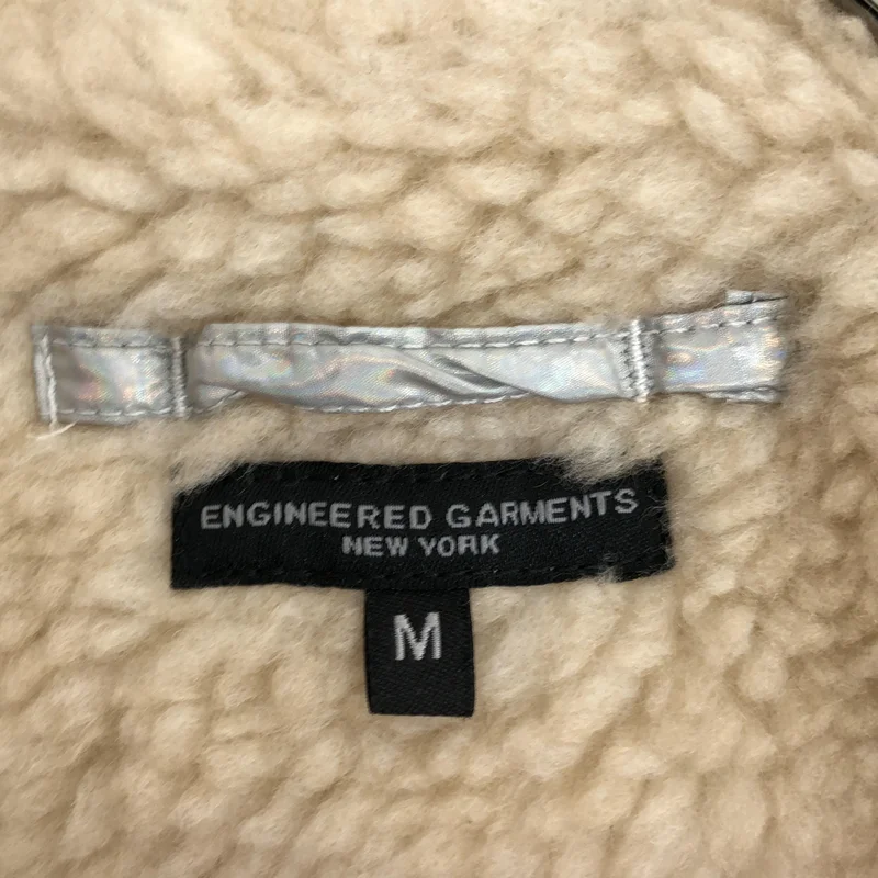 Engineered Garments / エンジニアドガーメンツ | リフレクティブタフタ 裏地ボア ミリタリーベスト | M | メンズ