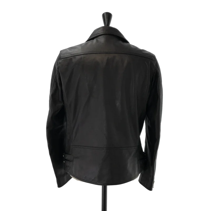 Maison Special / メゾンスペシャル | Dress-Fit Sheep Leather Double Rider Jacket / ドレスフィット シープレザー ダブルライダースジャケット | 1 | メンズ