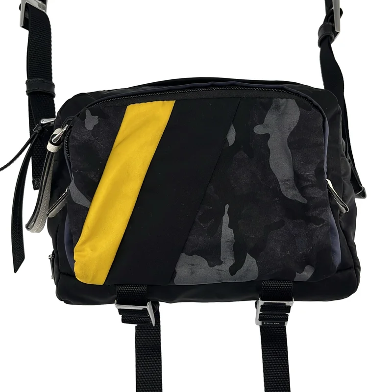 PRADA / プラダ | カモフラージュ ショルダーバッグ 2VH043 |