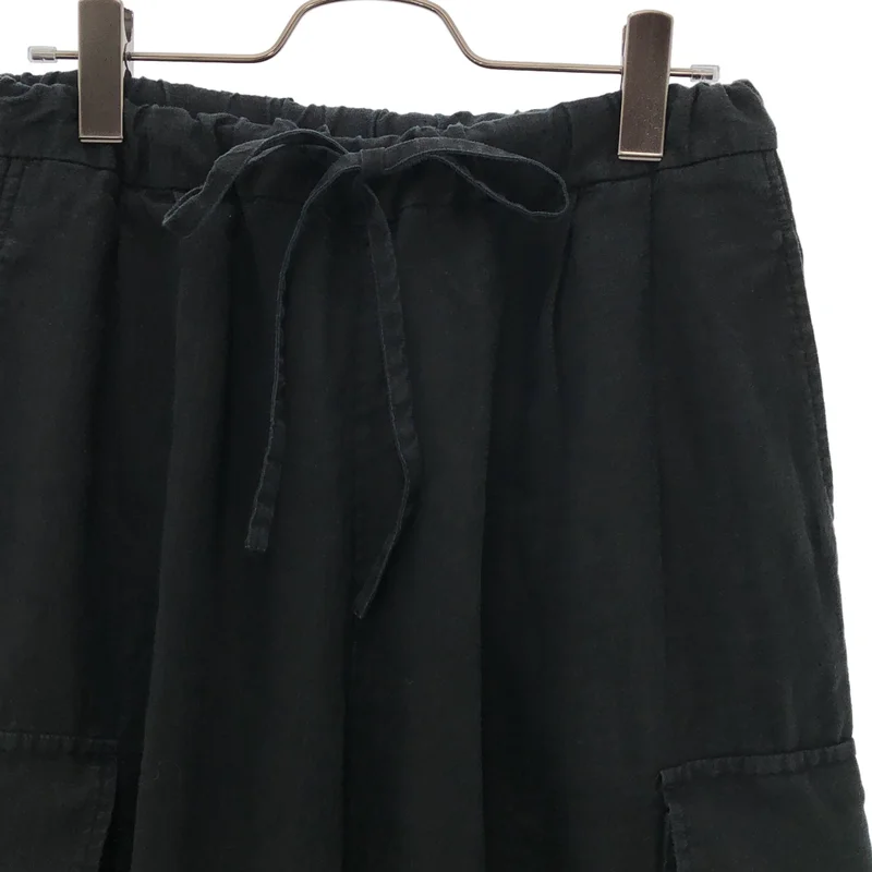 WIRROW / ウィロウ | linen cargo pants リネン カーゴパンツ | 1 | レディース