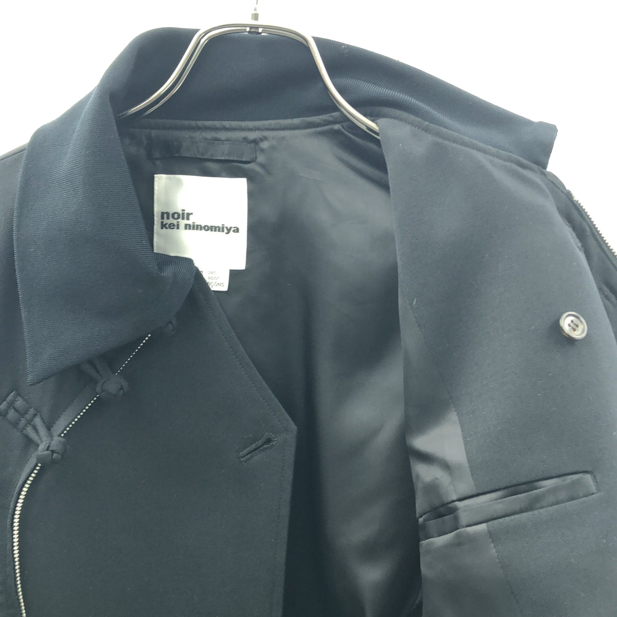 noir kei ninomiya / ノワールケイニノミヤ | 2025AW | ウール フリル