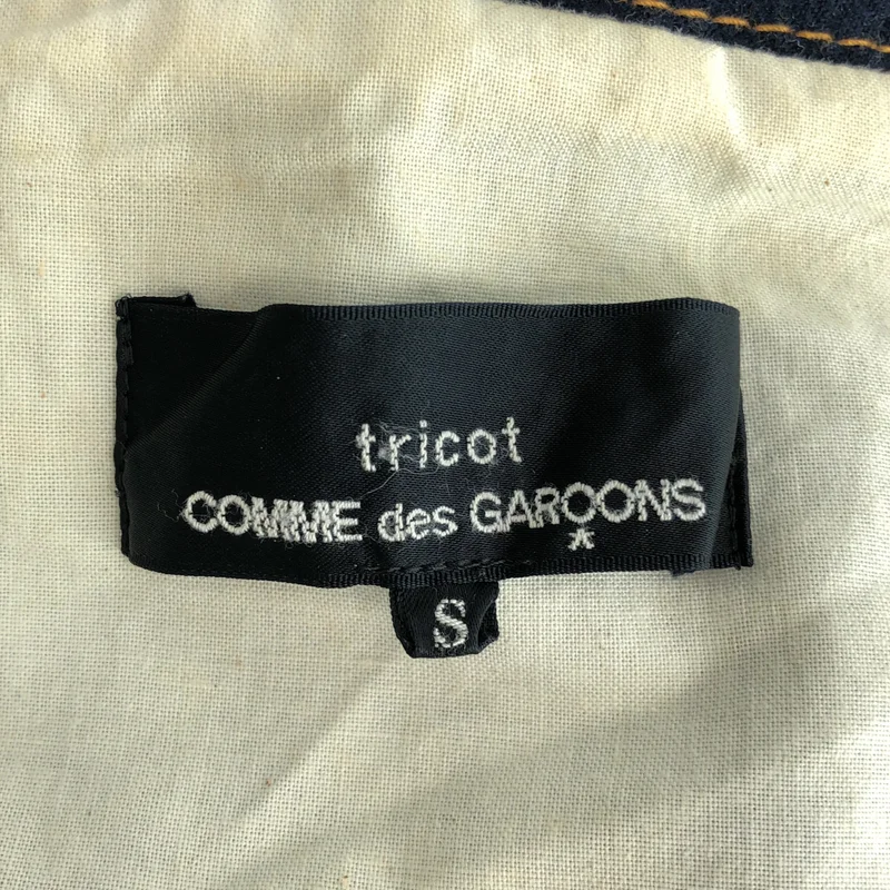 tricot COMME des GARCONS / トリココムデギャルソン | ウール ステッチデザイン 変形 ジャケット | S | レディース