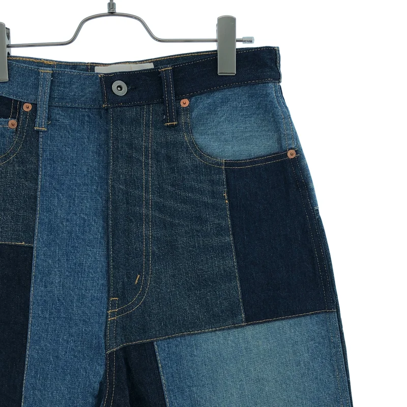 JUNYA WATANABE COMME des GARCONS denim / ジュンヤワタナベコムデギャルソンデニム | 2018AW | パッチワーク デニムパンツ | S | メンズ