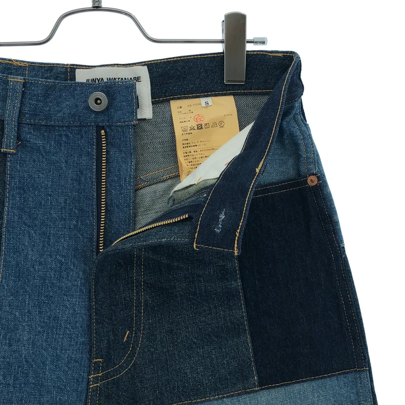 JUNYA WATANABE COMME des GARCONS denim / ジュンヤワタナベコムデギャルソンデニム | 2018AW | パッチワーク デニムパンツ | S | メンズ
