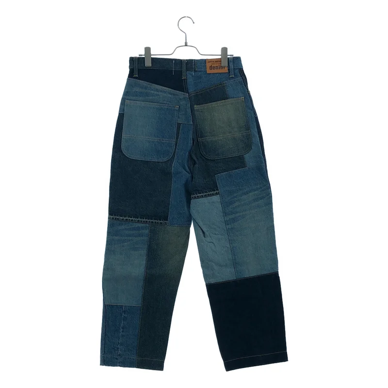 JUNYA WATANABE COMME des GARCONS denim / ジュンヤワタナベコムデギャルソンデニム | 2018AW | パッチワーク デニムパンツ | S | メンズ