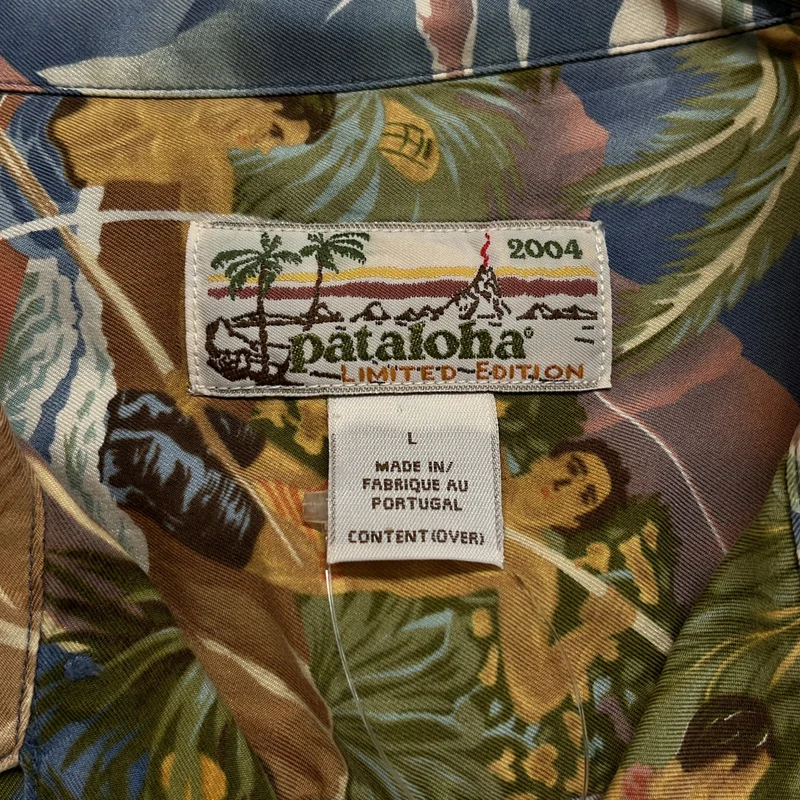 pataloha patagonia / パタゴニアパタロハ | 2004 Limited Edition コットン アロハ オープンカラーシャツ | L | メンズ
