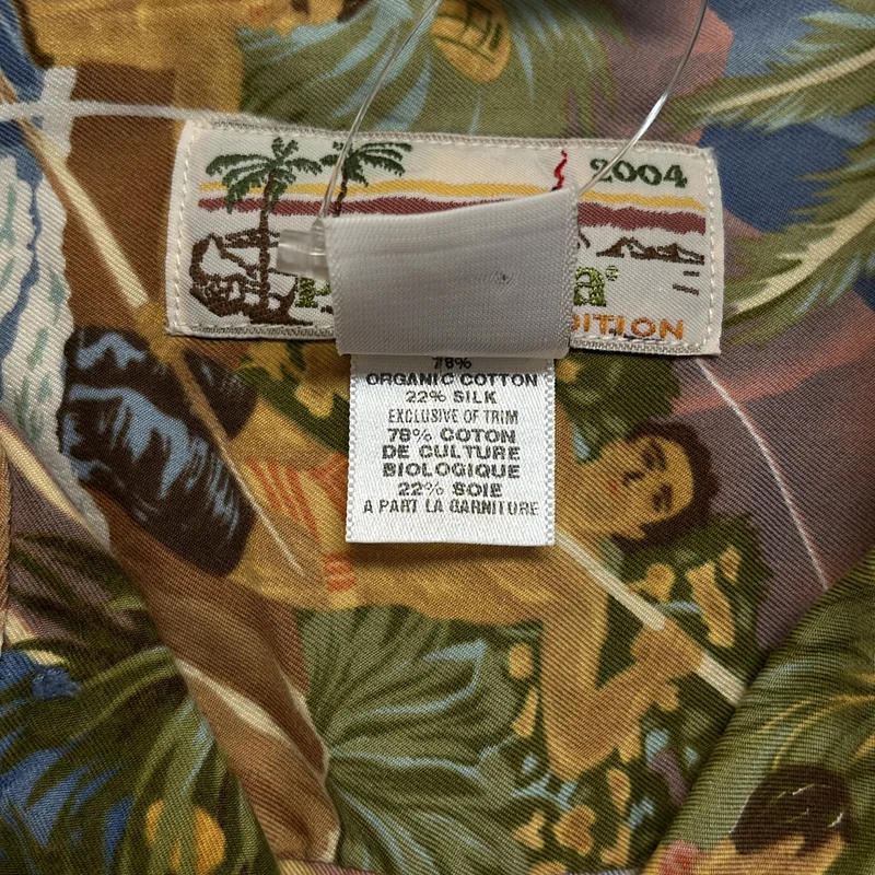 pataloha patagonia / パタゴニアパタロハ | 2004 Limited Edition コットン アロハ オープンカラーシャツ | L | メンズ