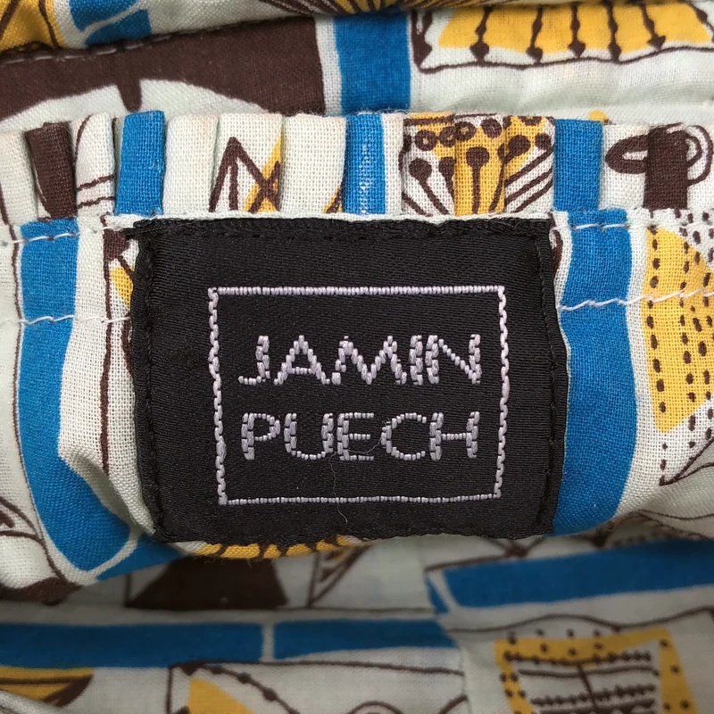 JAMIN PUECH / ジャマンピエッシュ | レザー ビーズショルダーバッグ |