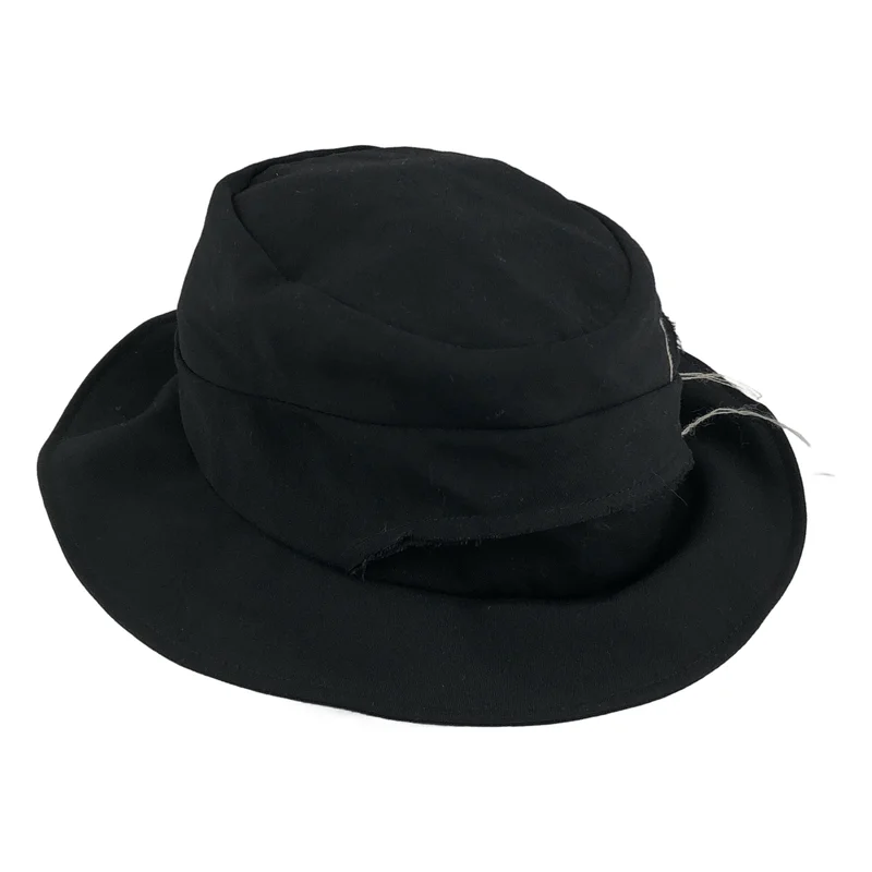 Y's / ワイズヨウジヤマモト | WOOL GABARDINE CHAIN STITCH HAT ハット YM-H01-100 |