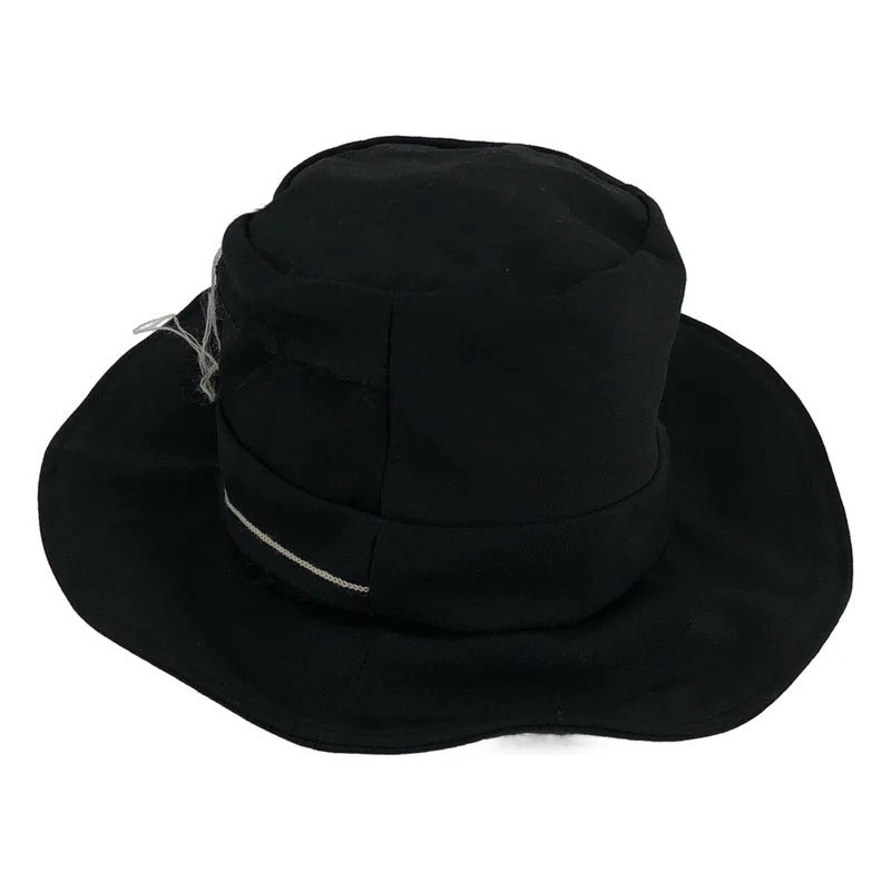 Y's / ワイズヨウジヤマモト | WOOL GABARDINE CHAIN STITCH HAT ハット YM-H01-100 |