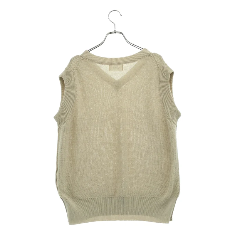 Ernie Palo / アーニーパロ | Rib Knit Vest サマーニット ベスト | 48 | メンズ