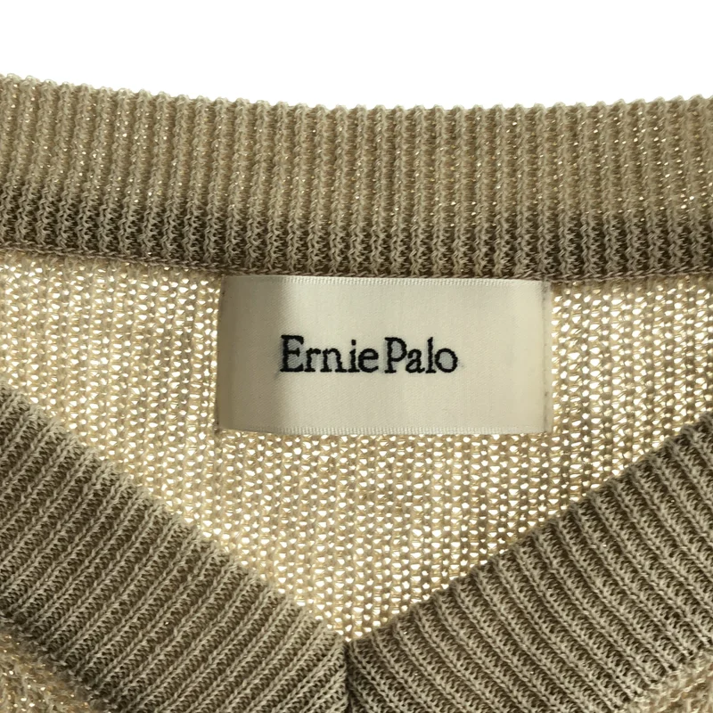 Ernie Palo / アーニーパロ | Rib Knit Vest サマーニット ベスト | 48 | メンズ