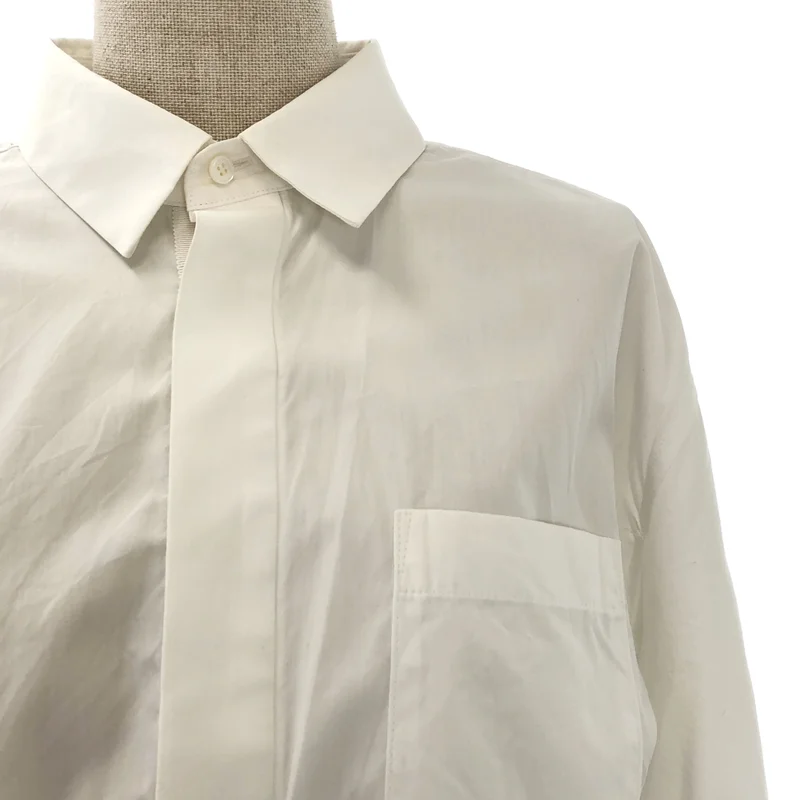 sacai / サカイ | Thomas Mason Cotton Poplin Dress シャツ ワンピース | 2 | レディース