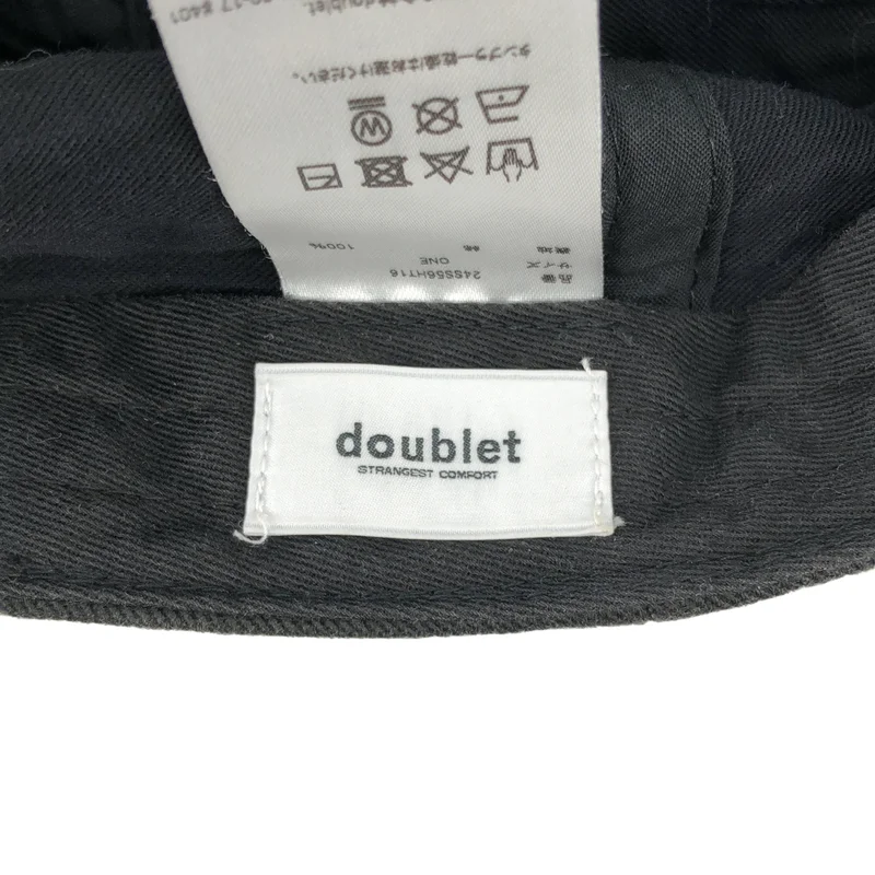 doublet / ダブレット | 2024SS | SD CARD EMBROIDERY CAP / キャップ 帽子 / アジャスター調整可 | one | その他