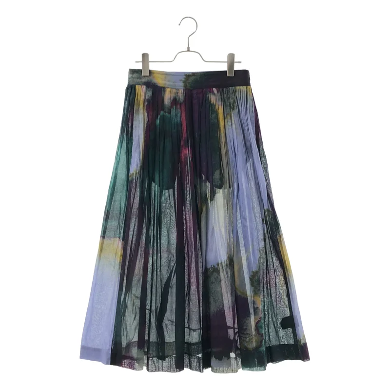 DRIES VAN NOTEN / ドリスヴァンノッテン | 2022SS | Sita ロングギャザースカート | 36 | レディース