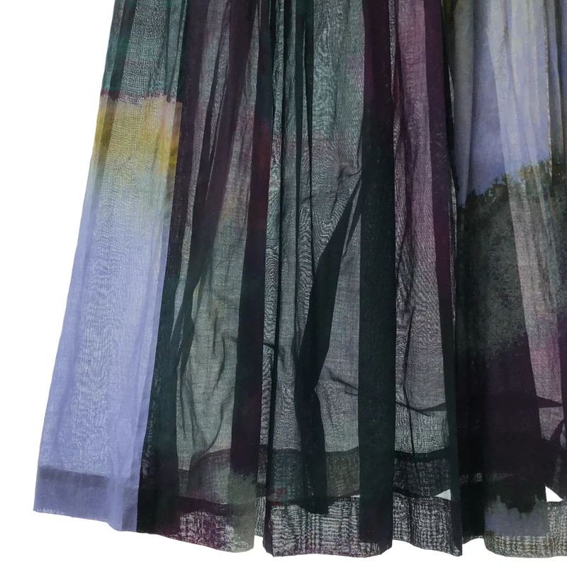 DRIES VAN NOTEN / ドリスヴァンノッテン | 2022SS | Sita ロングギャザースカート | 36 | レディース