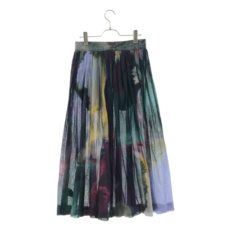 DRIES VAN NOTEN / ドリスヴァンノッテン | 2022SS | Sita ロングギャザースカート | 36 | レディース