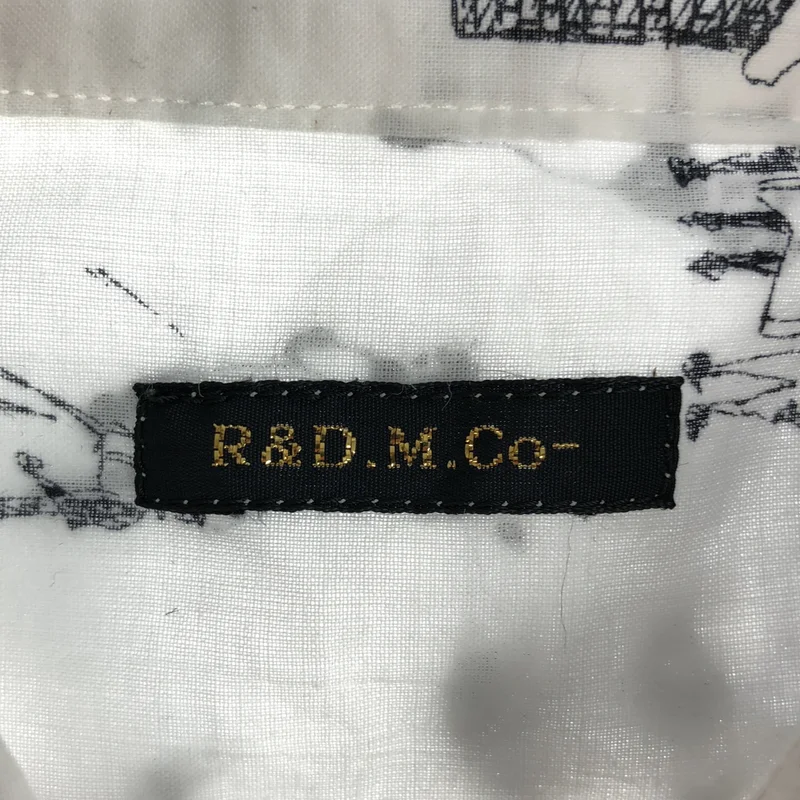 R&D.M.Co / オールドマンズテーラー | GOOD OLD DAYS コットン プリント シャツワンピース |
