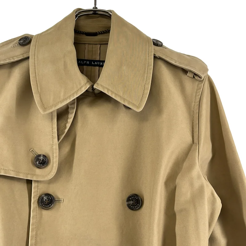 RALPH LAUREN / ラルフローレン | コットン トレンチコート | 4 | レディース