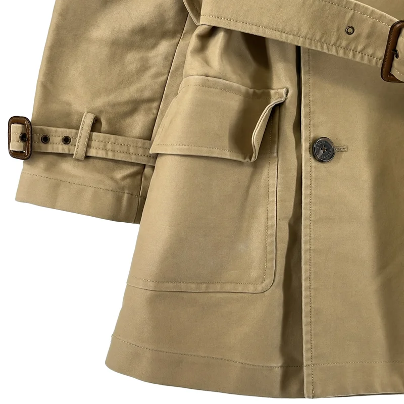 RALPH LAUREN / ラルフローレン | コットン トレンチコート | 4 | レディース