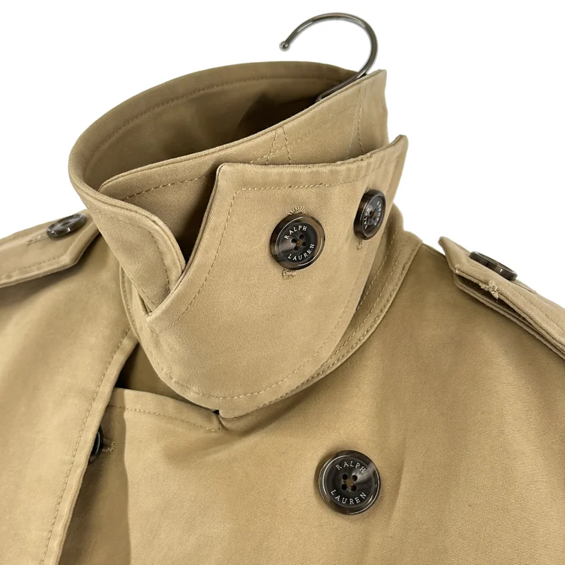 RALPH LAUREN / ラルフローレン | コットン トレンチコート | 4 | レディース