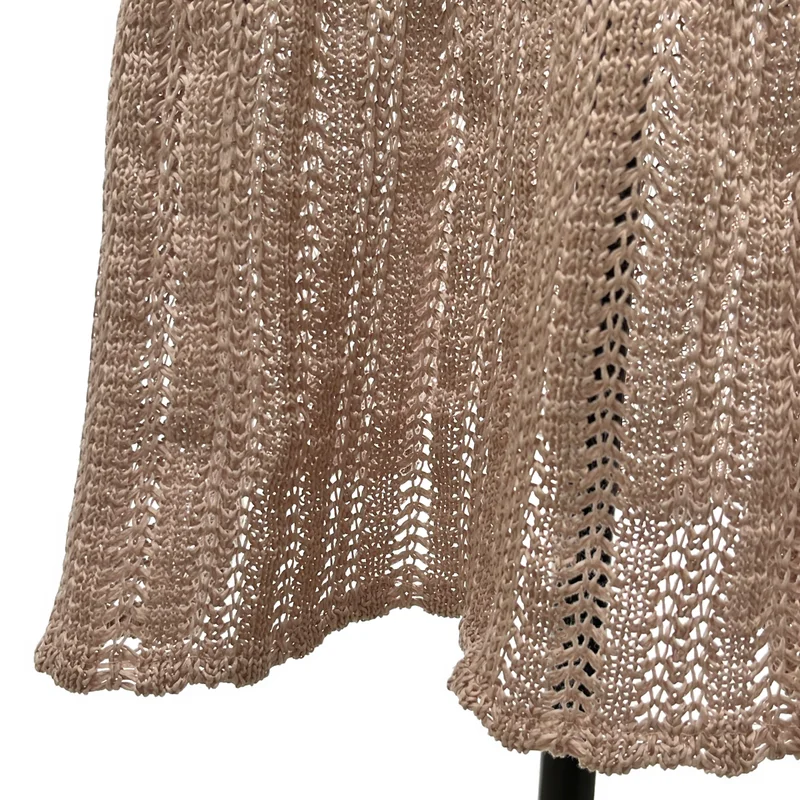 YUKI SHIMANE / ユキシマネ | Lala Hand knit dress / ベルテッド リボン ニット ワンピース |