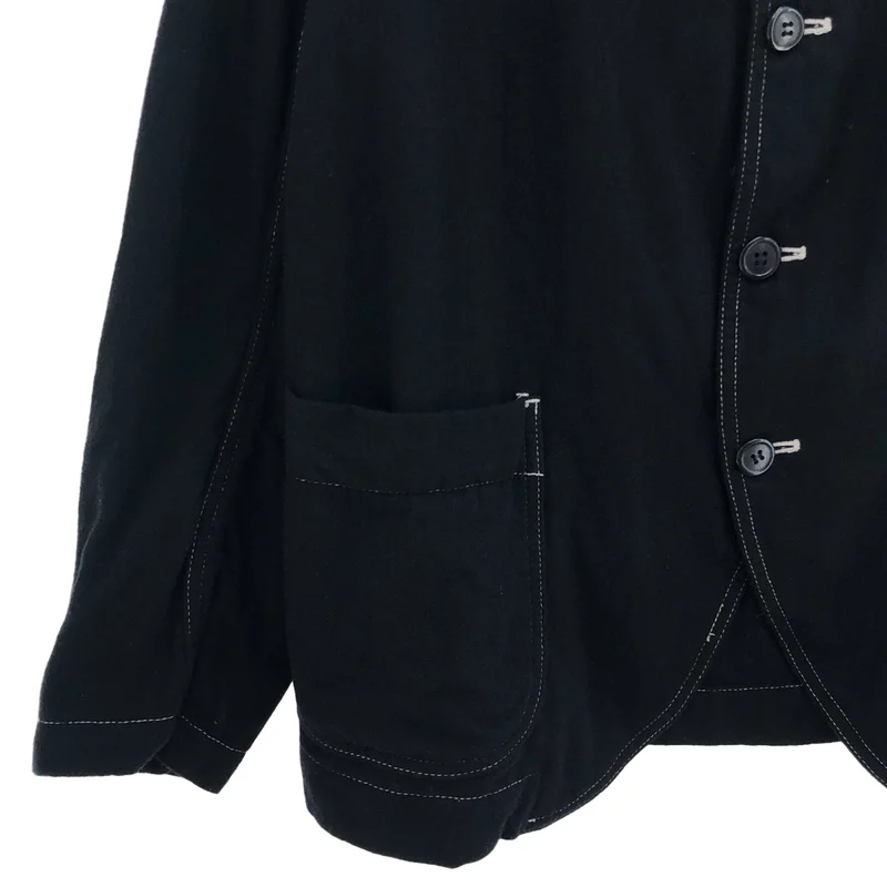 COMME des GARCONS HOMME DEUX / コムデギャルソンオムドゥ | 2016SS | ウール カシミヤ混 ホワイトステッチ  4B ジャケット | XS | メンズ