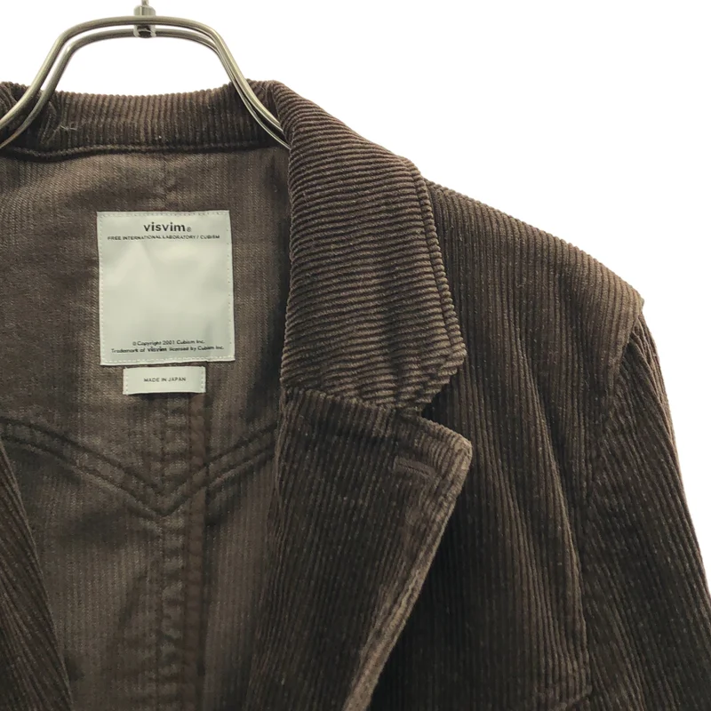 visvim / ビズビム | VISVIM WILD BUNCH BLAZER / コーデュロイ シングル ジャケット | 2 | メンズ