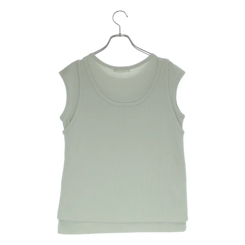 ebure / エブール | ライトテレコトップス レイヤード タンクトップ | 38 | レディース