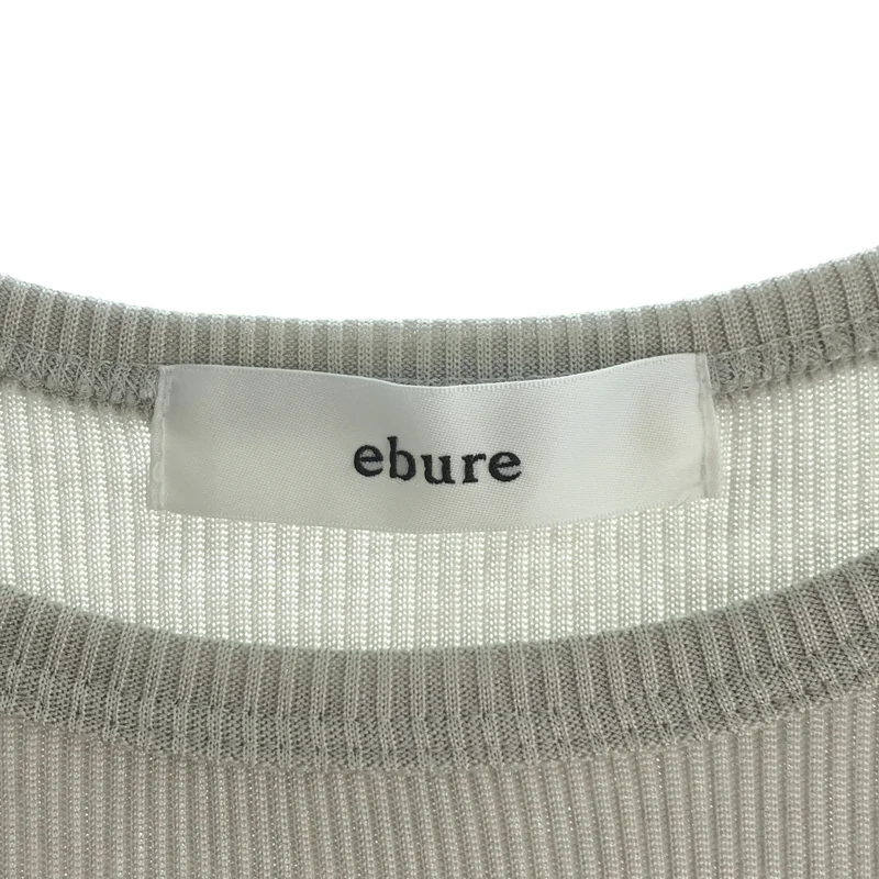ebure / エブール | ライトテレコトップス レイヤード タンクトップ | 38 | レディース