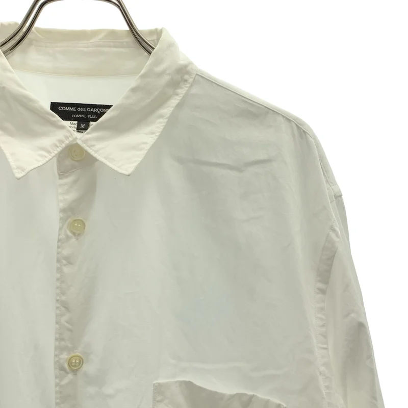 COMME des GARCONS HOMME PLUS / コムデギャルソンオムプリュス | 2021AW | フリンジ ロングシャツ | M | メンズ
