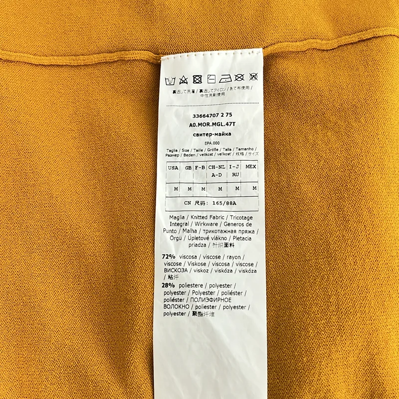 MARELLA / マレーラ | Maglia Yser ラインストーンショルダー パフスリーブニット | M | レディース