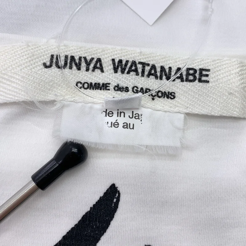 JUNYA WATANABE COMME des GARCONS / ジュンヤワタナベ | 2021SS | コットン ロゴ クルーネック Tシャツ カットソー | M | レディース