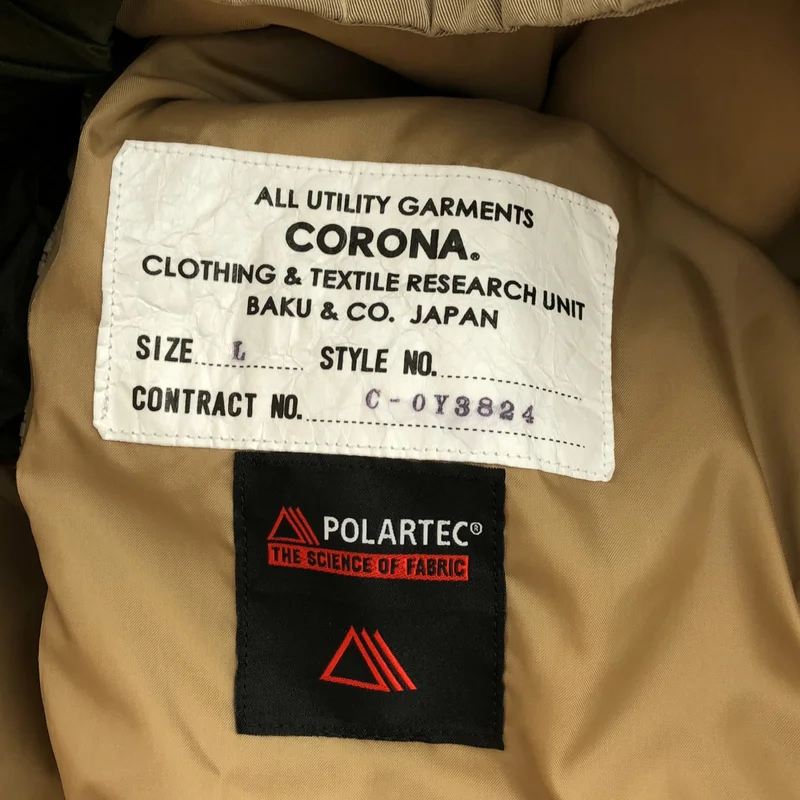 CORONA / コロナ | CORONA G-1 PARKA COAT L ESTER GABARDINE コート | L | メンズ