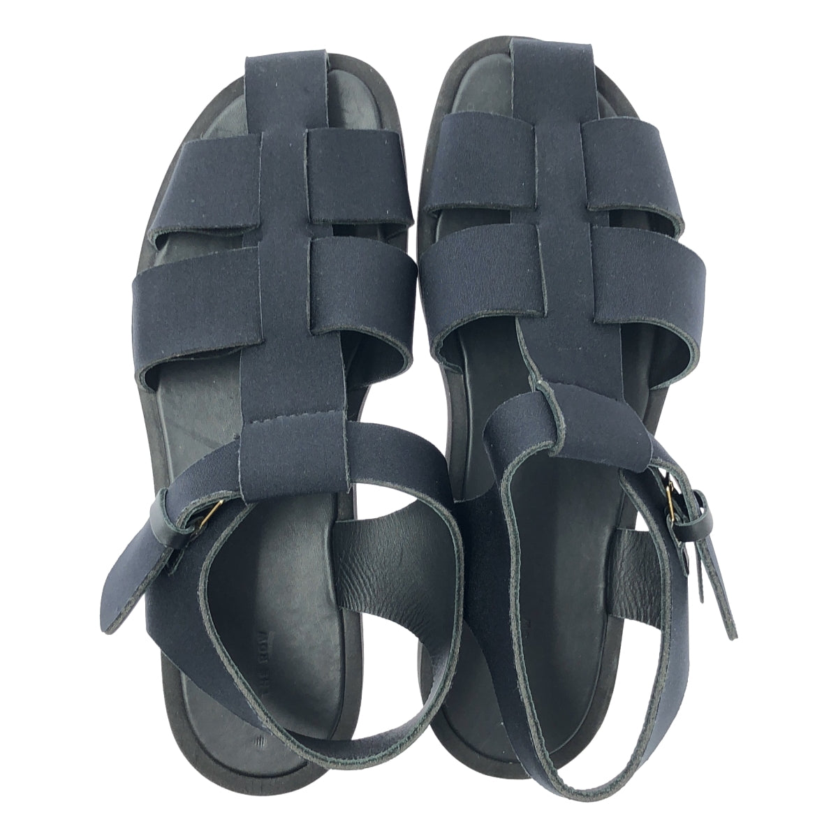 【美品】  THE ROW / ザロウ | FISHERMAN フィッシャーマンサンダル | 44 | ネイビー | メンズ 美品】 THE ROW / ザロウ | FISHERMAN フィッシャーマンサンダル | 44