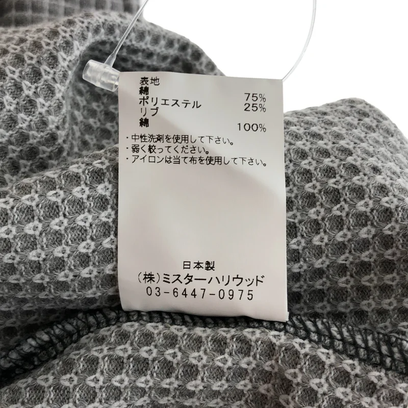 N.HOOLYWOOD / エヌハリウッド | TANK TOP / sleeveless crewneck / オーバーサイズ ワッフルタンクトップ | 40 | メンズ