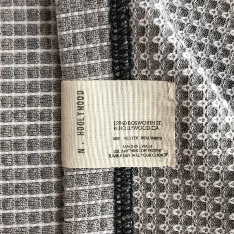 N.HOOLYWOOD / エヌハリウッド | TANK TOP / sleeveless crewneck / オーバーサイズ ワッフルタンクトップ | 40 | メンズ