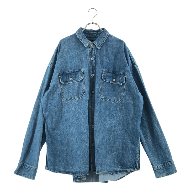 FEAR OF GOD / フィアオブゴッド | 2017SS | JEANS 5th Wポケット オーバーサイズ デニムシャツ | M | メンズ