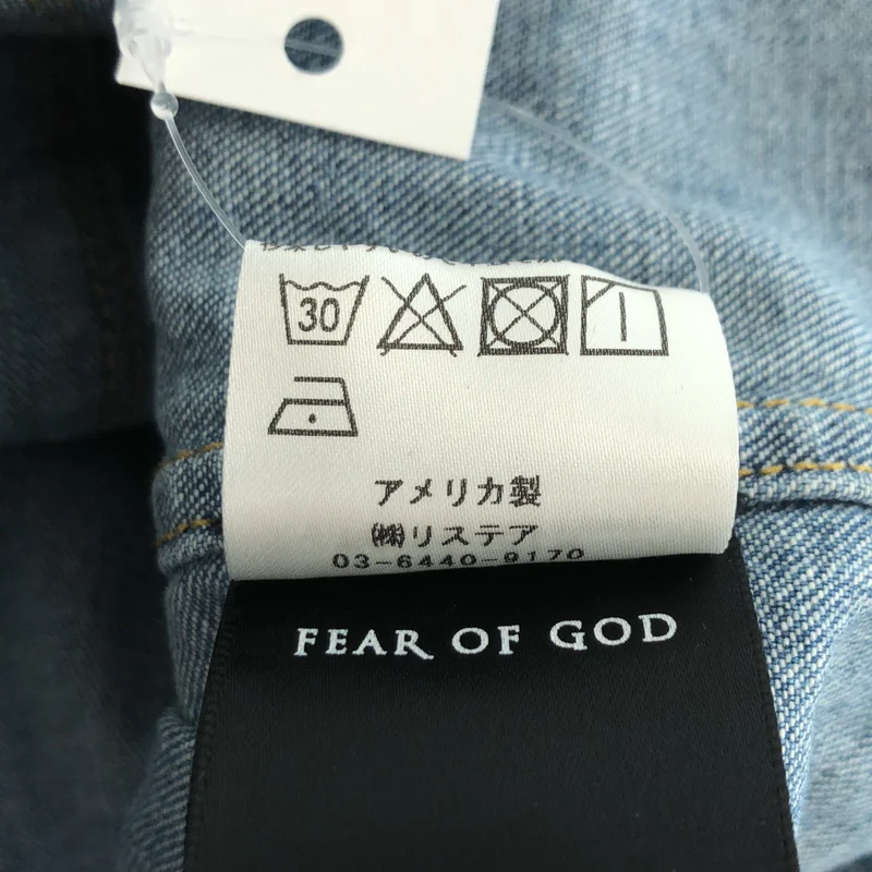FEAR OF GOD / フィアオブゴッド | 2017SS | JEANS 5th Wポケット オーバーサイズ デニムシャツ | M | メンズ