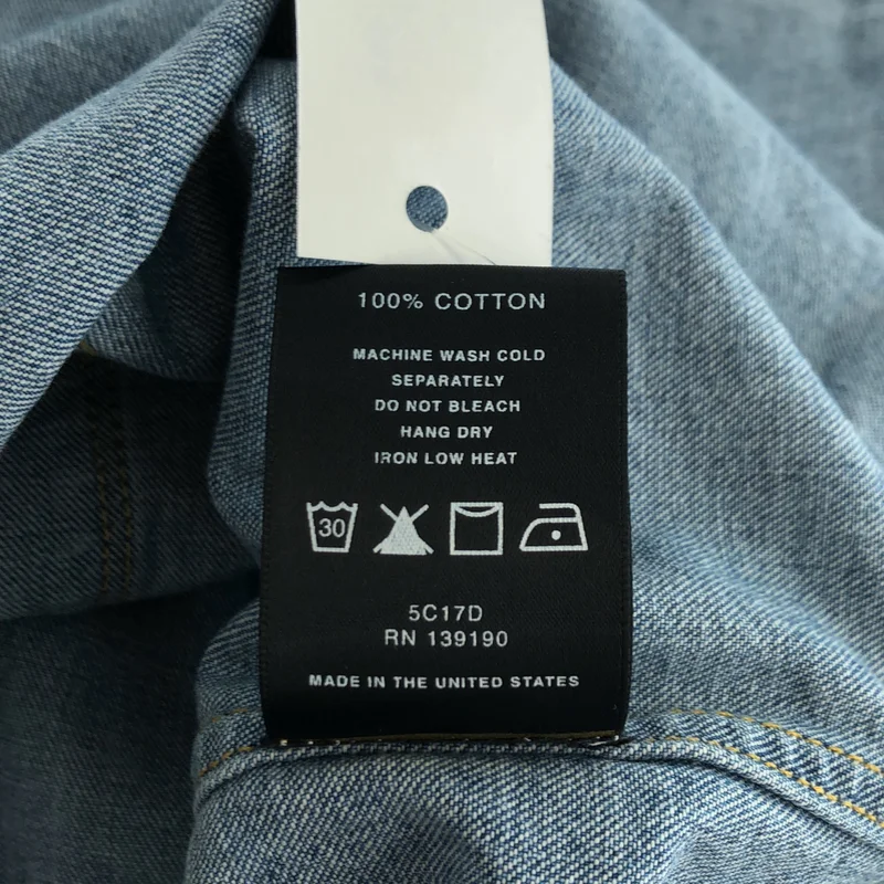FEAR OF GOD / フィアオブゴッド | 2017SS | JEANS 5th Wポケット オーバーサイズ デニムシャツ | M | メンズ