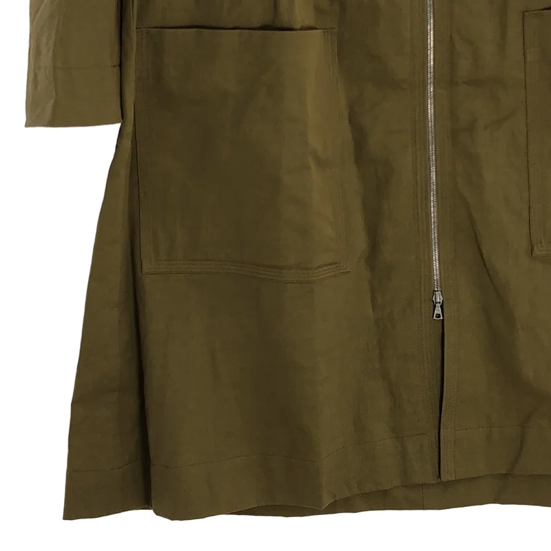 DRIES VAN NOTEN / ドリスヴァンノッテン | ギャザー ダブルジップ コート | S | レディース