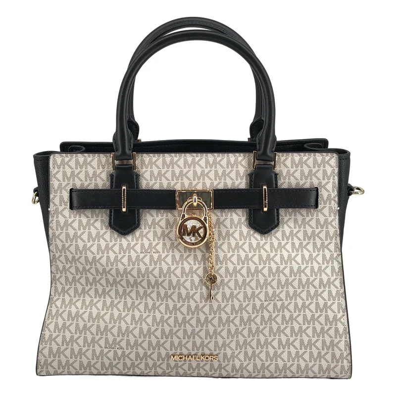 MICHAEL KORS / マイケルコース | HAMILTON サッチェル シグネイチャー ハンドバッグ |
