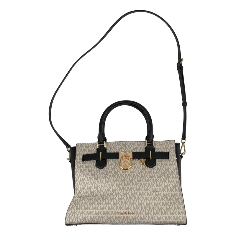 MICHAEL KORS / マイケルコース | HAMILTON サッチェル シグネイチャー ハンドバッグ |
