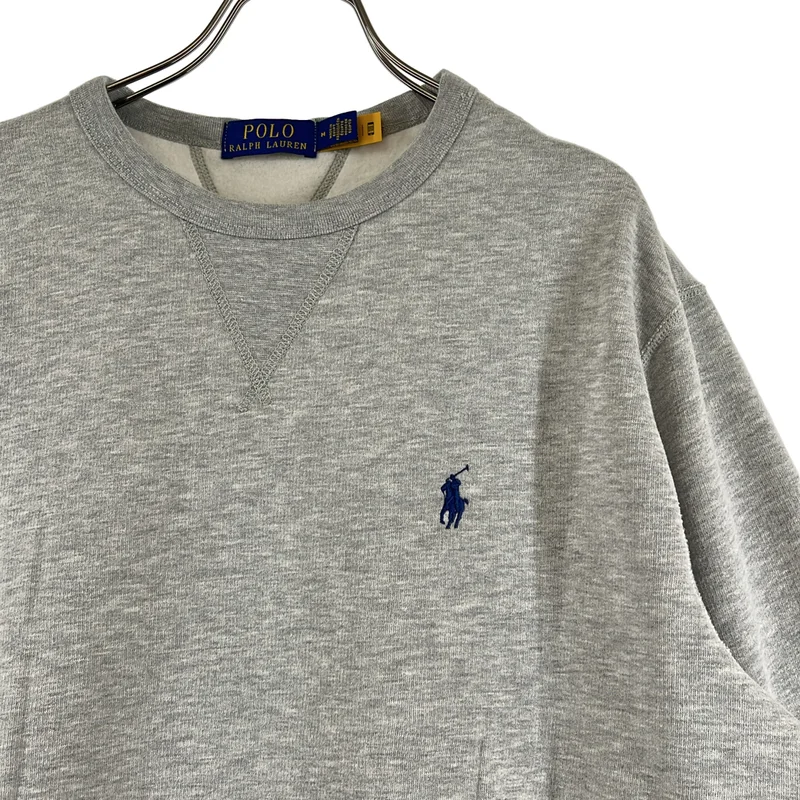 POLO RALPH LAUREN / ポロラルフローレン | ワンポイントポニー クルーネック スウェット | M | メンズ